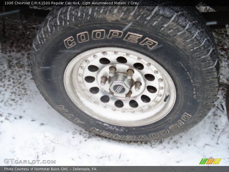 Light Autumnwood Metallic / Gray 1996 Chevrolet C/K K1500 Regular Cab 4x4