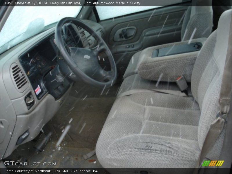 Light Autumnwood Metallic / Gray 1996 Chevrolet C/K K1500 Regular Cab 4x4