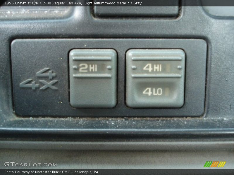 Controls of 1996 C/K K1500 Regular Cab 4x4
