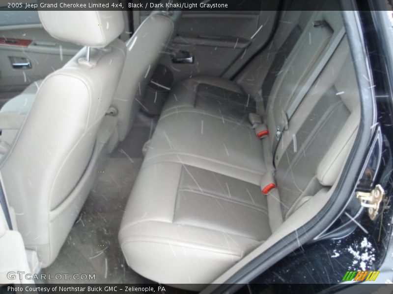 Black / Dark Khaki/Light Graystone 2005 Jeep Grand Cherokee Limited 4x4