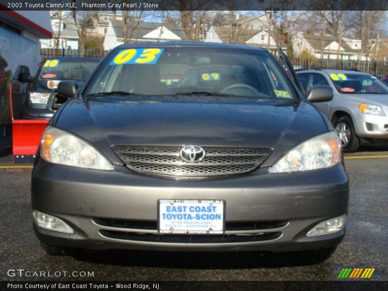 Phantom Gray Pearl / Stone 2003 Toyota Camry XLE