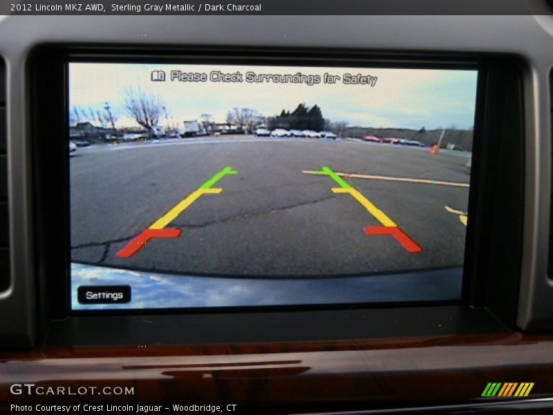 Sterling Gray Metallic / Dark Charcoal 2012 Lincoln MKZ AWD