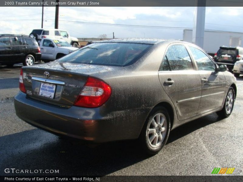 Phantom Gray Pearl / Stone 2003 Toyota Camry XLE