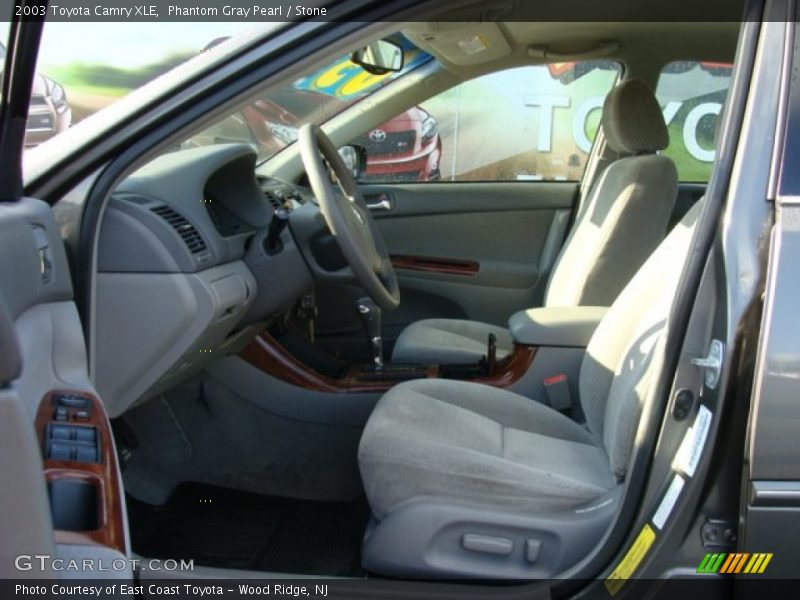 Phantom Gray Pearl / Stone 2003 Toyota Camry XLE