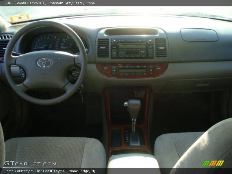 Phantom Gray Pearl / Stone 2003 Toyota Camry XLE