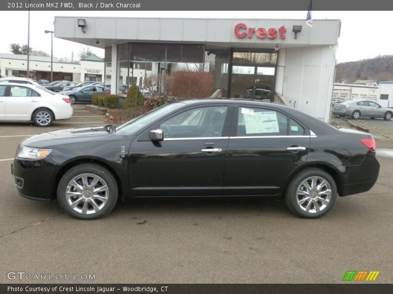 Black / Dark Charcoal 2012 Lincoln MKZ FWD