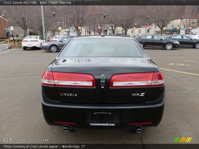 Black / Dark Charcoal 2012 Lincoln MKZ FWD
