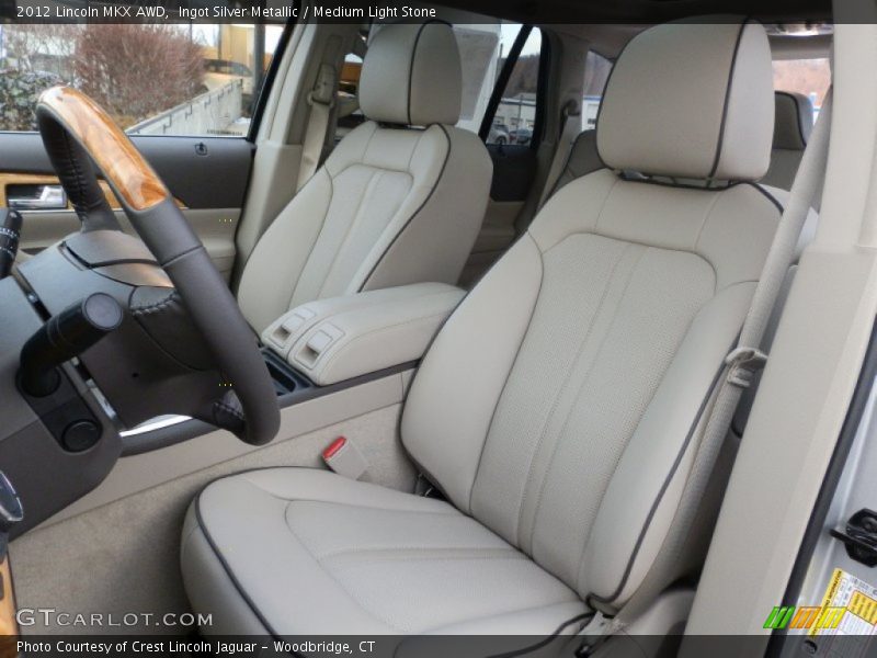 Ingot Silver Metallic / Medium Light Stone 2012 Lincoln MKX AWD