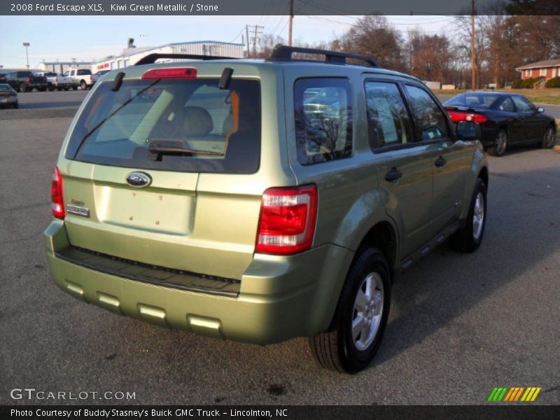 Kiwi Green Metallic / Stone 2008 Ford Escape XLS
