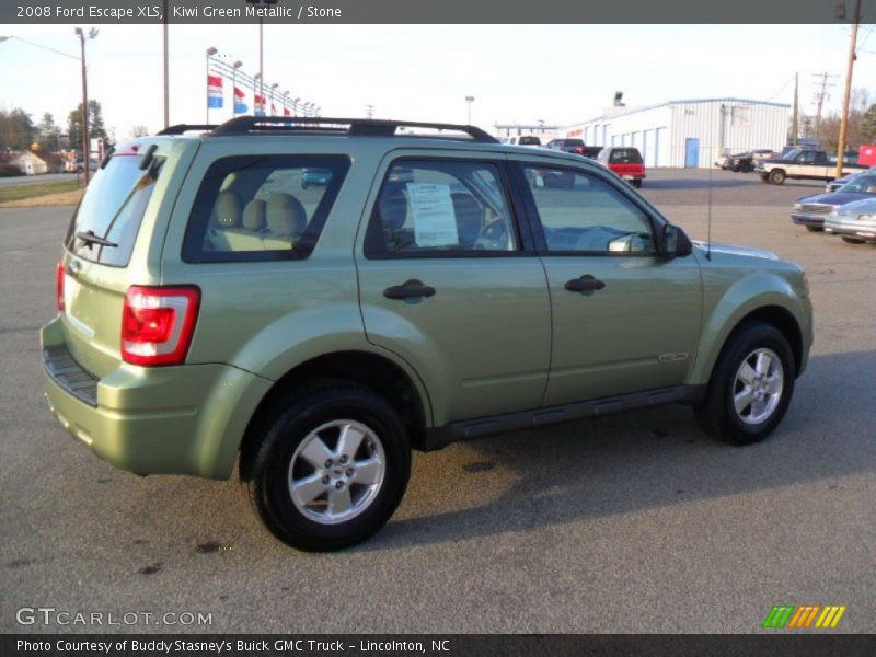 Kiwi Green Metallic / Stone 2008 Ford Escape XLS