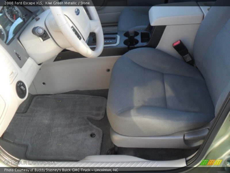 Kiwi Green Metallic / Stone 2008 Ford Escape XLS