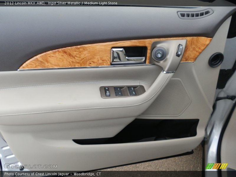 Ingot Silver Metallic / Medium Light Stone 2012 Lincoln MKX AWD