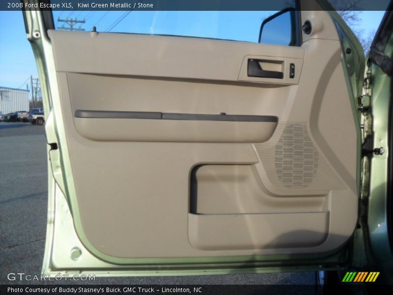 Kiwi Green Metallic / Stone 2008 Ford Escape XLS