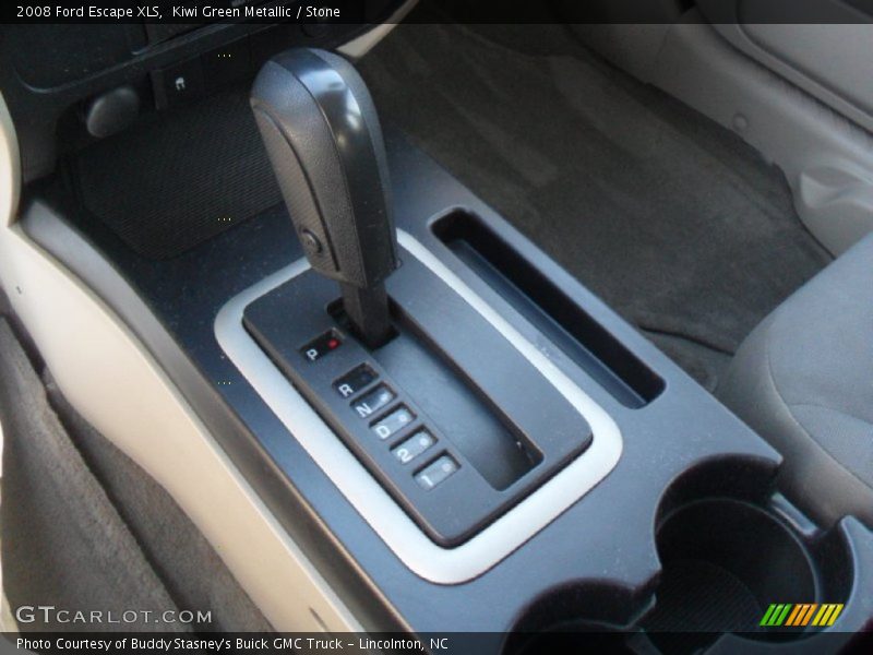 Kiwi Green Metallic / Stone 2008 Ford Escape XLS