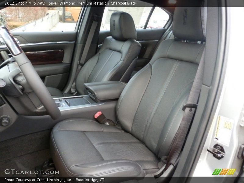  2012 MKS AWD Charcoal Black Interior