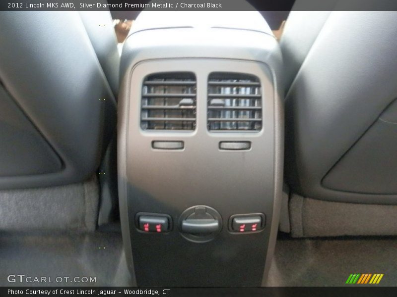 Silver Diamond Premium Metallic / Charcoal Black 2012 Lincoln MKS AWD