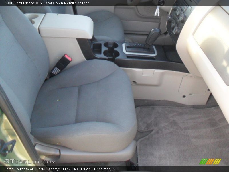 Kiwi Green Metallic / Stone 2008 Ford Escape XLS