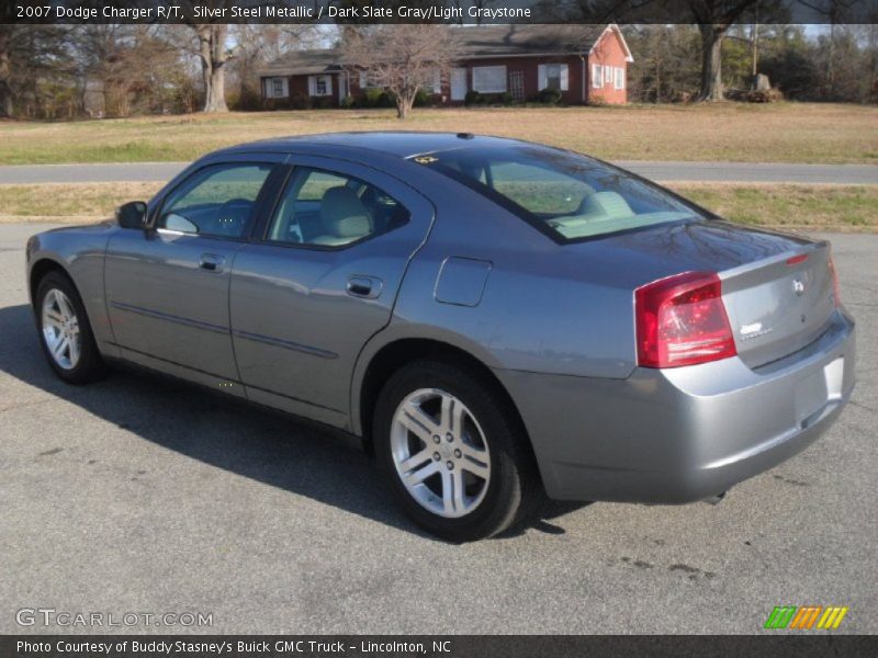 Silver Steel Metallic / Dark Slate Gray/Light Graystone 2007 Dodge Charger R/T