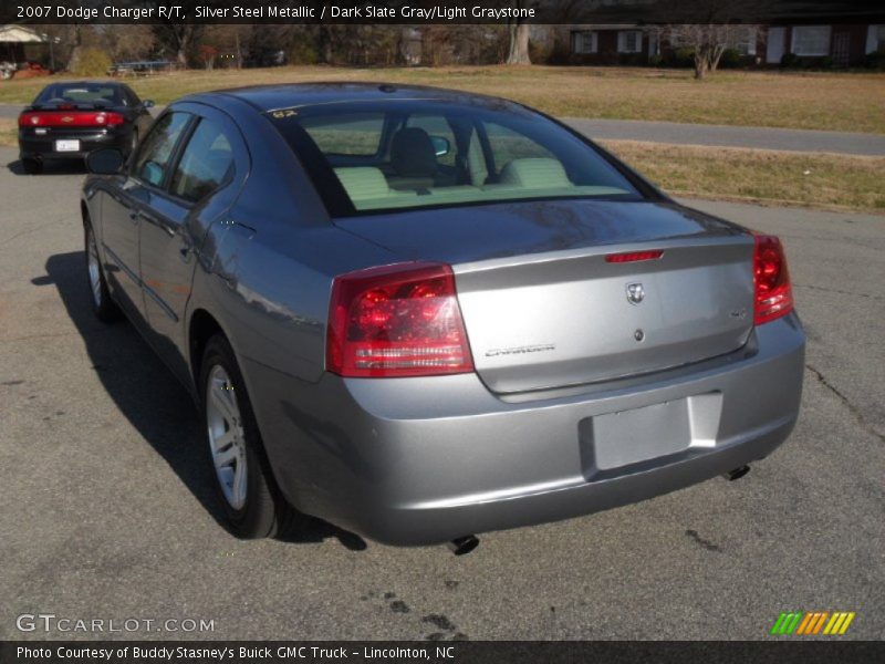 Silver Steel Metallic / Dark Slate Gray/Light Graystone 2007 Dodge Charger R/T