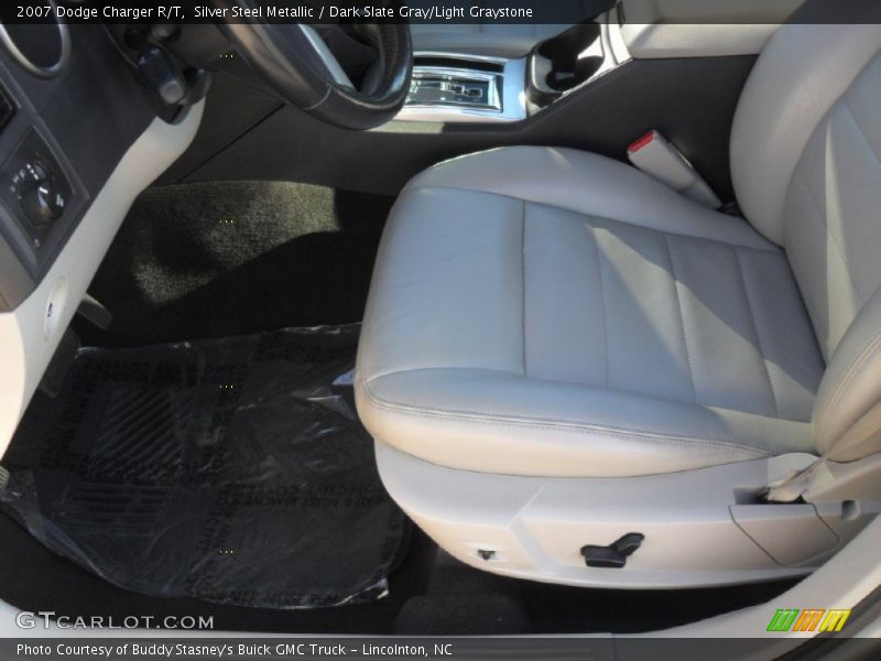 Silver Steel Metallic / Dark Slate Gray/Light Graystone 2007 Dodge Charger R/T