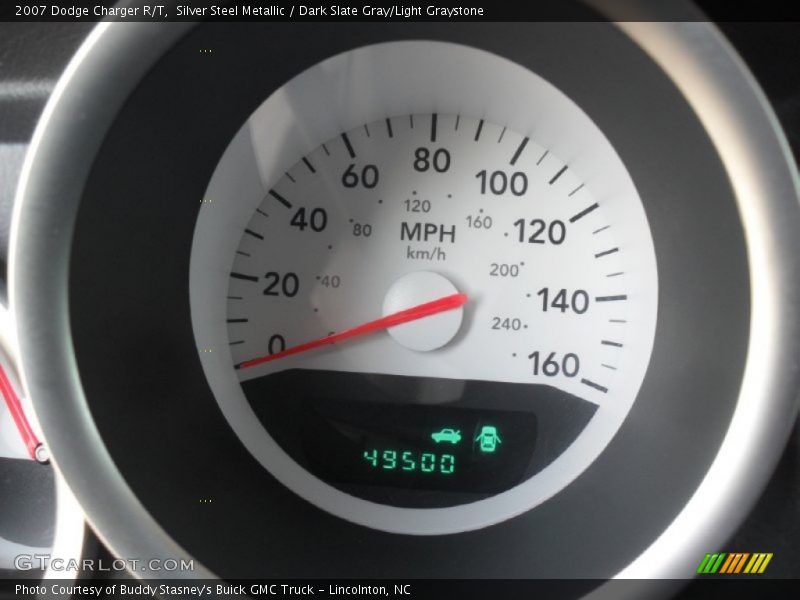 Silver Steel Metallic / Dark Slate Gray/Light Graystone 2007 Dodge Charger R/T