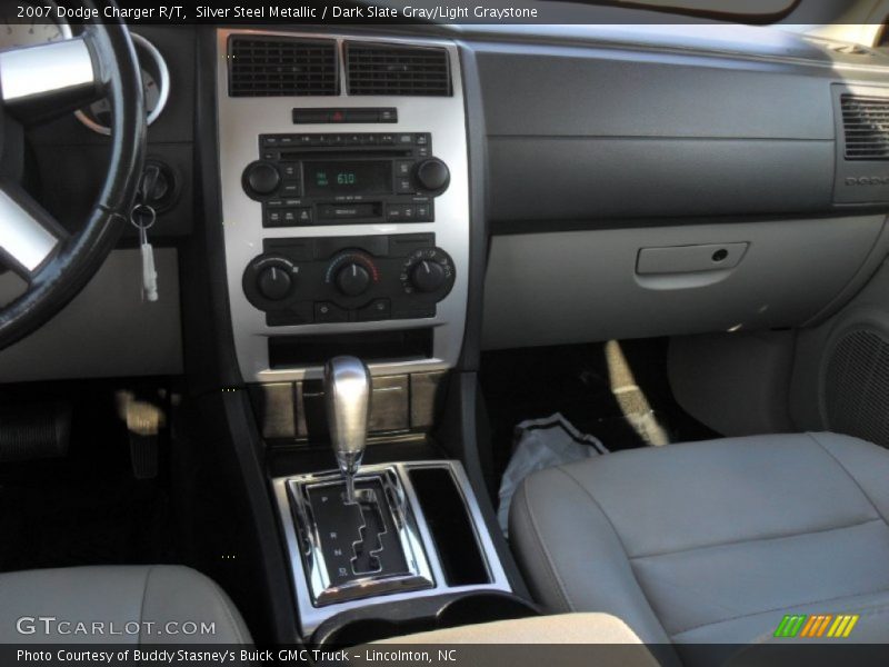 Silver Steel Metallic / Dark Slate Gray/Light Graystone 2007 Dodge Charger R/T