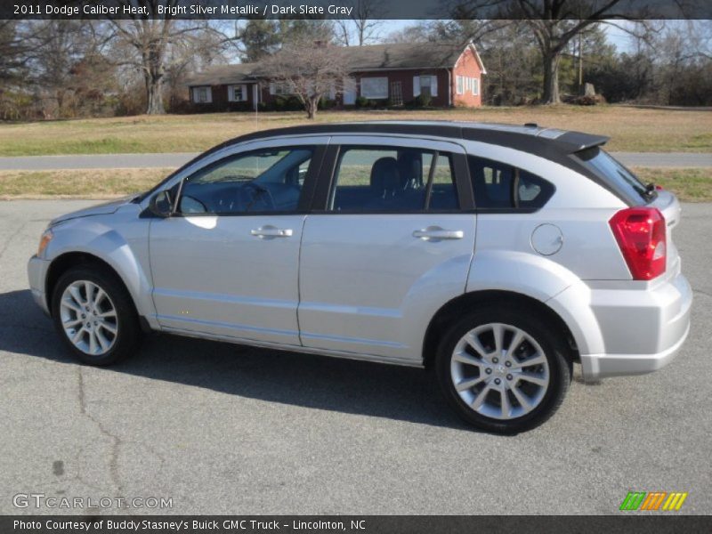 Bright Silver Metallic / Dark Slate Gray 2011 Dodge Caliber Heat