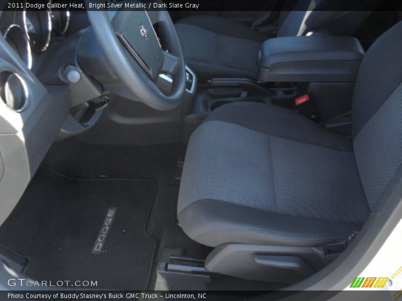 Bright Silver Metallic / Dark Slate Gray 2011 Dodge Caliber Heat