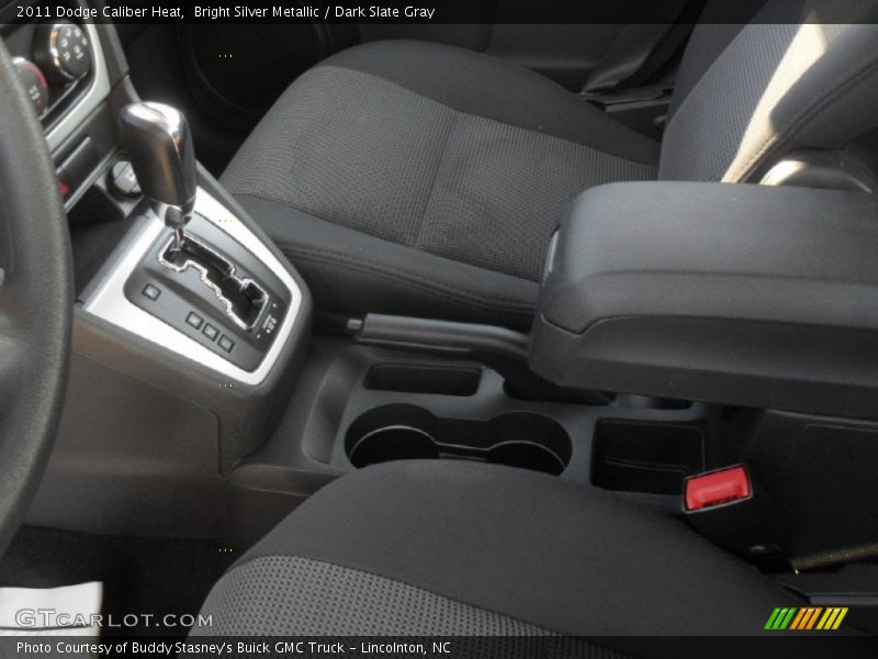 Bright Silver Metallic / Dark Slate Gray 2011 Dodge Caliber Heat