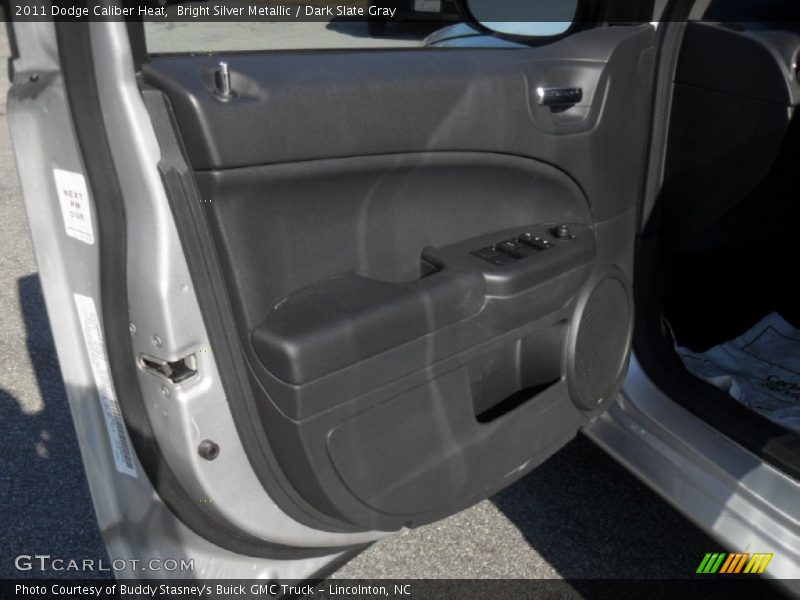 Bright Silver Metallic / Dark Slate Gray 2011 Dodge Caliber Heat