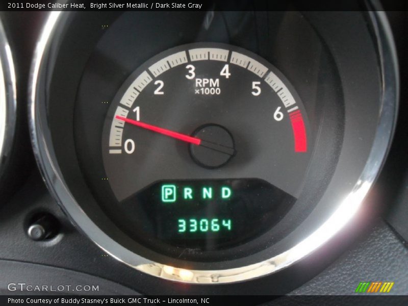 Bright Silver Metallic / Dark Slate Gray 2011 Dodge Caliber Heat