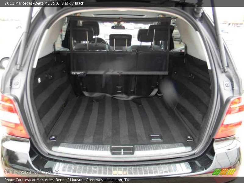 Black / Black 2011 Mercedes-Benz ML 350