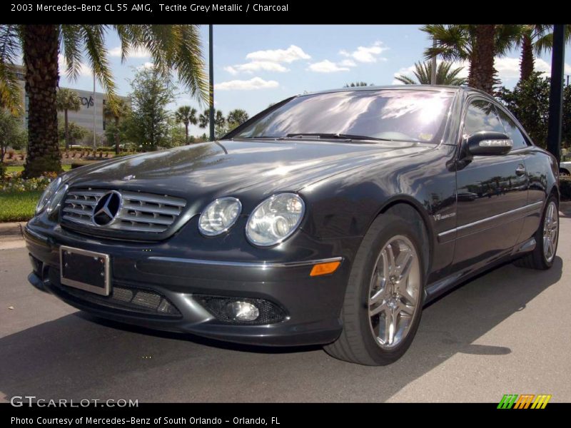 Tectite Grey Metallic / Charcoal 2003 Mercedes-Benz CL 55 AMG