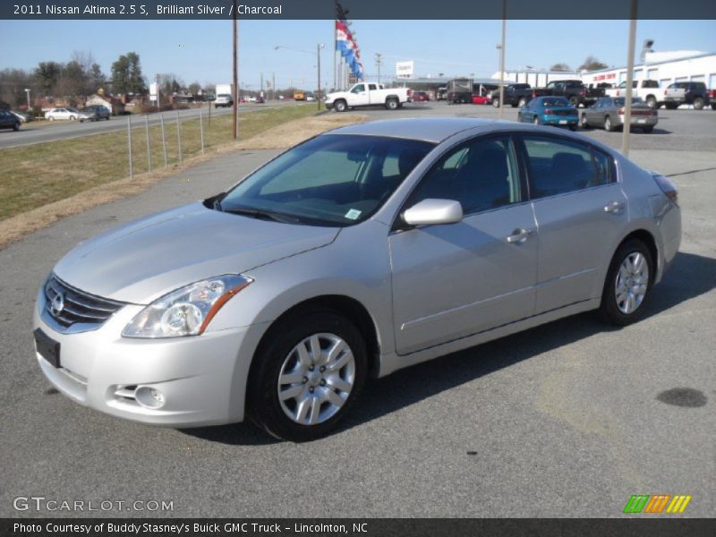 Brilliant Silver / Charcoal 2011 Nissan Altima 2.5 S