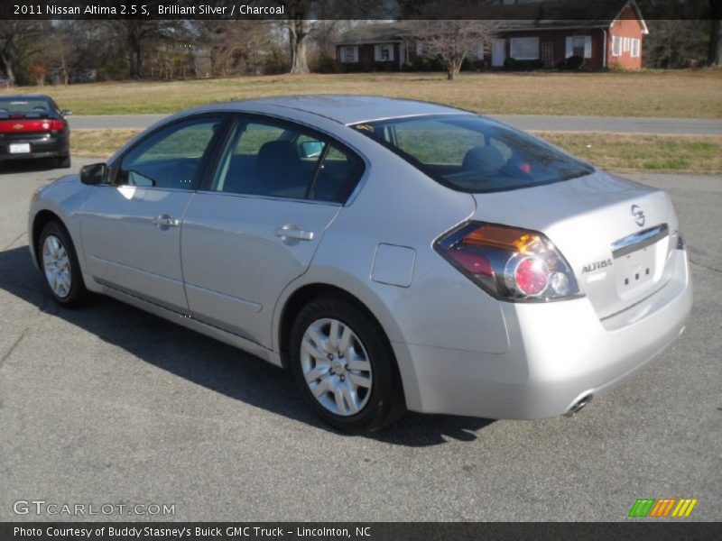 Brilliant Silver / Charcoal 2011 Nissan Altima 2.5 S