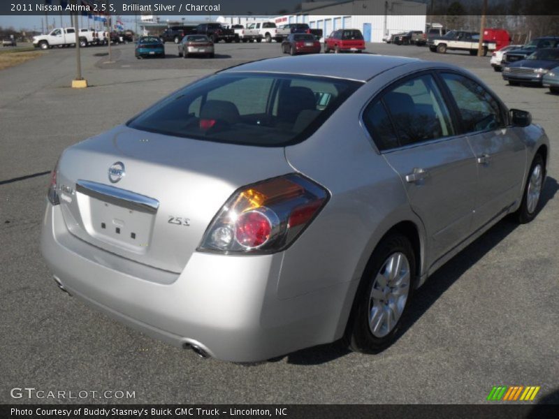 Brilliant Silver / Charcoal 2011 Nissan Altima 2.5 S