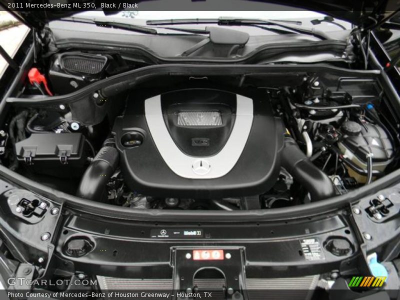 Black / Black 2011 Mercedes-Benz ML 350