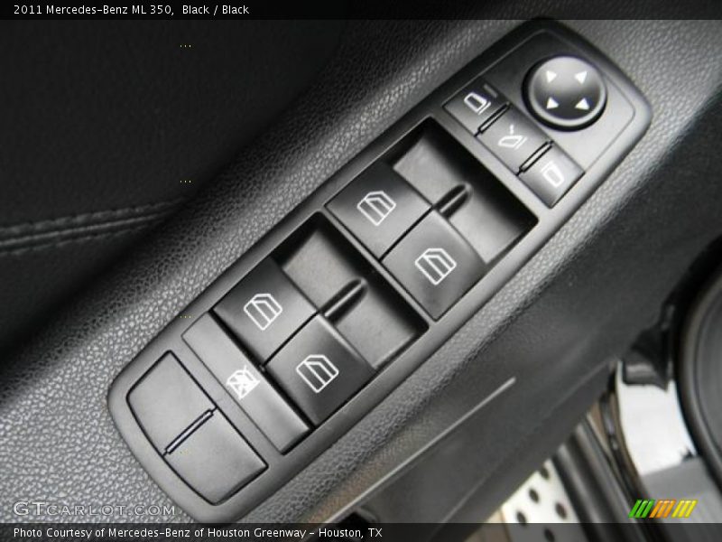 Black / Black 2011 Mercedes-Benz ML 350