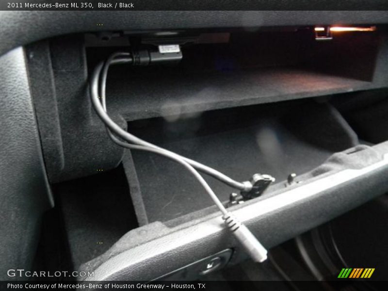 Black / Black 2011 Mercedes-Benz ML 350