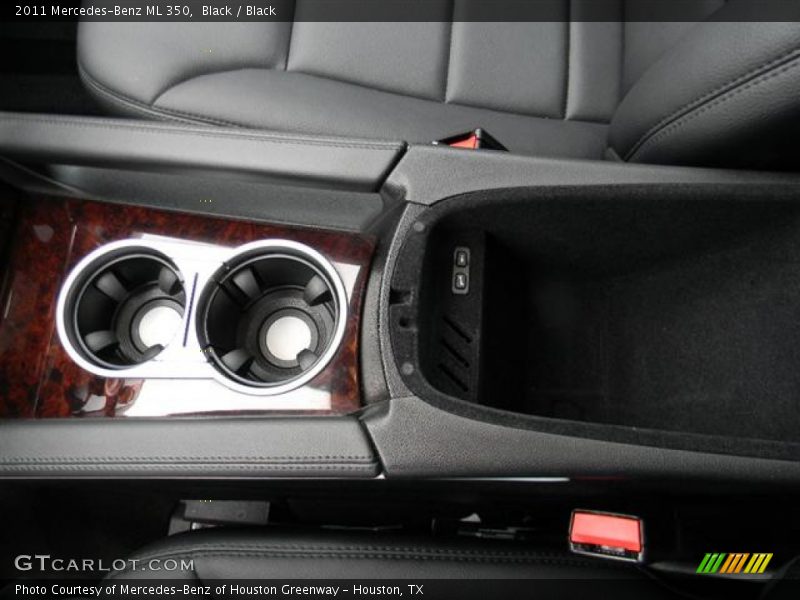 Black / Black 2011 Mercedes-Benz ML 350