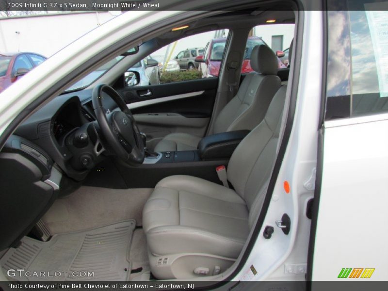  2009 G 37 x S Sedan Wheat Interior