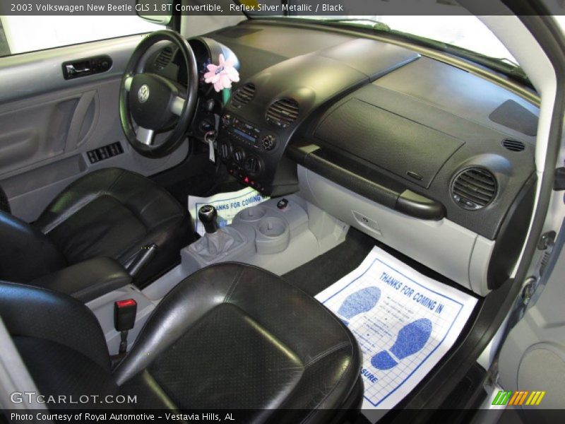  2003 New Beetle GLS 1.8T Convertible Black Interior