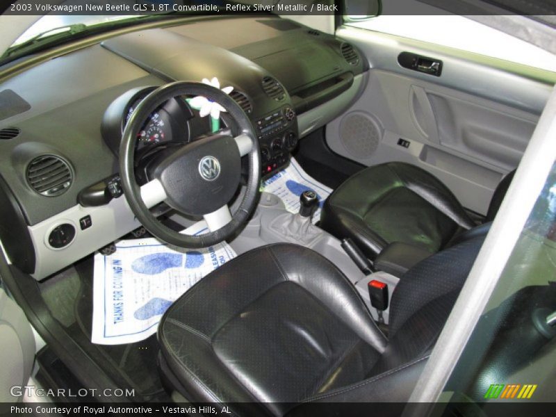  2003 New Beetle GLS 1.8T Convertible Black Interior