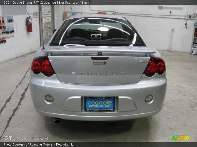 Ice Silver Pearlcoat / Black 2004 Dodge Stratus R/T Coupe