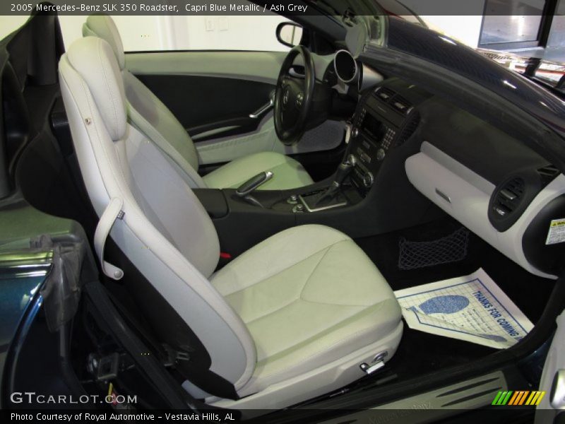  2005 SLK 350 Roadster Ash Grey Interior