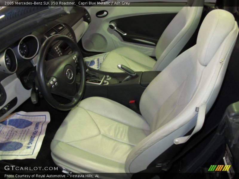  2005 SLK 350 Roadster Ash Grey Interior