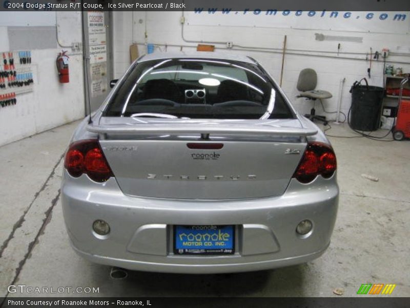 Ice Silver Pearlcoat / Black 2004 Dodge Stratus R/T Coupe