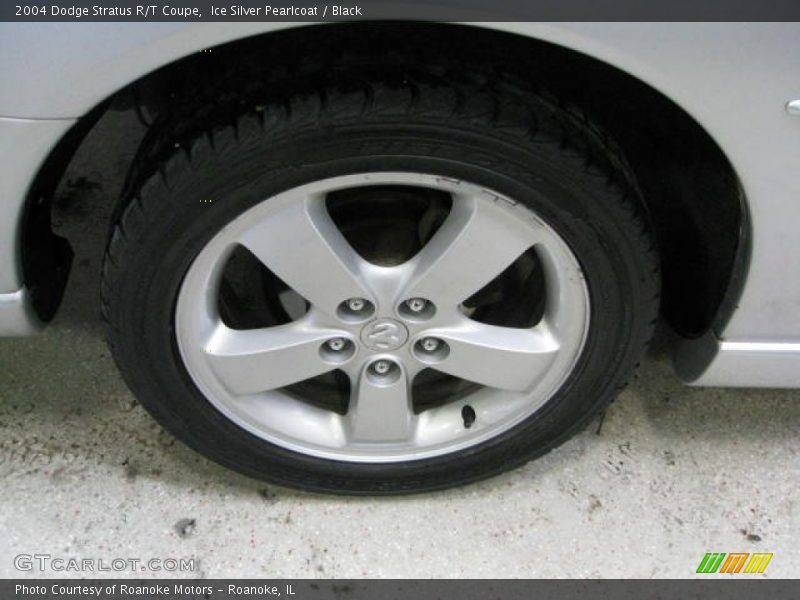 Ice Silver Pearlcoat / Black 2004 Dodge Stratus R/T Coupe