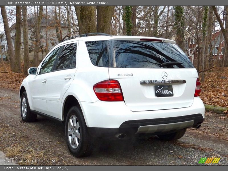 Alabaster White / Black 2006 Mercedes-Benz ML 350 4Matic
