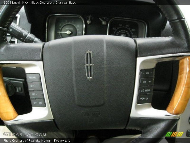 Black Clearcoat / Charcoal Black 2008 Lincoln MKX